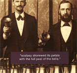 Ecstasy showered its Petals with the full Peal fo the Bells